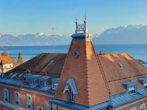 Lausanne Ouchy, Penthouse with terrace and breathtaking views!